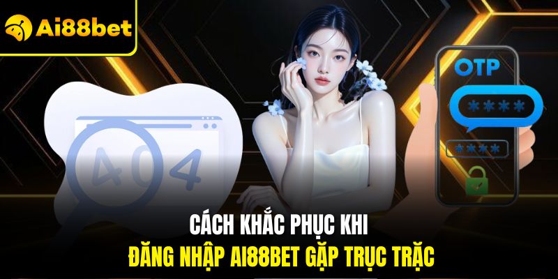 Đăng Nhập AI88Bet – Bước Vào Thế Giới Cá Cược Siêu Hấp Dẫn 2 Cách khắc phục khi đăng nhập AI88BET gặp trục trặc